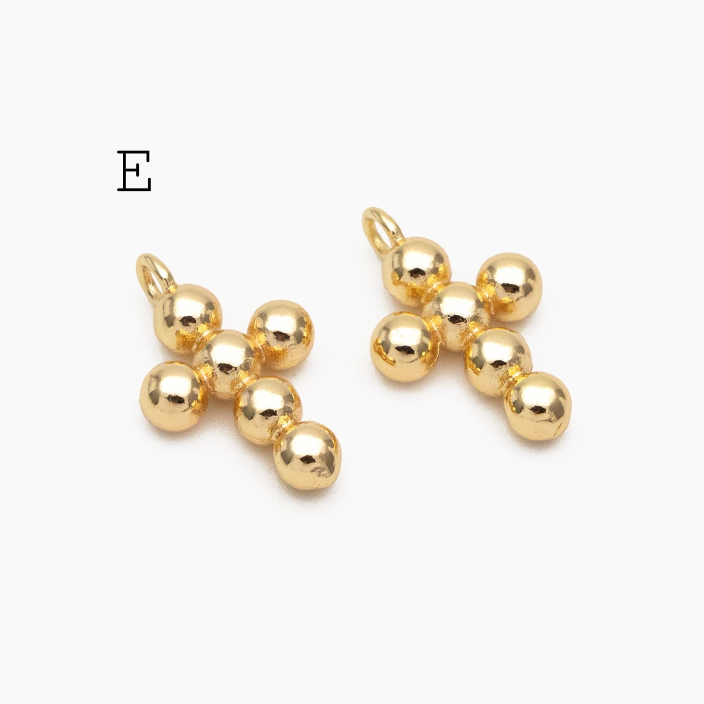 4pcs Cross Charm, Tiny Cross Charm, Cross Pendant, Cross Necklace Charm(GB-2731)