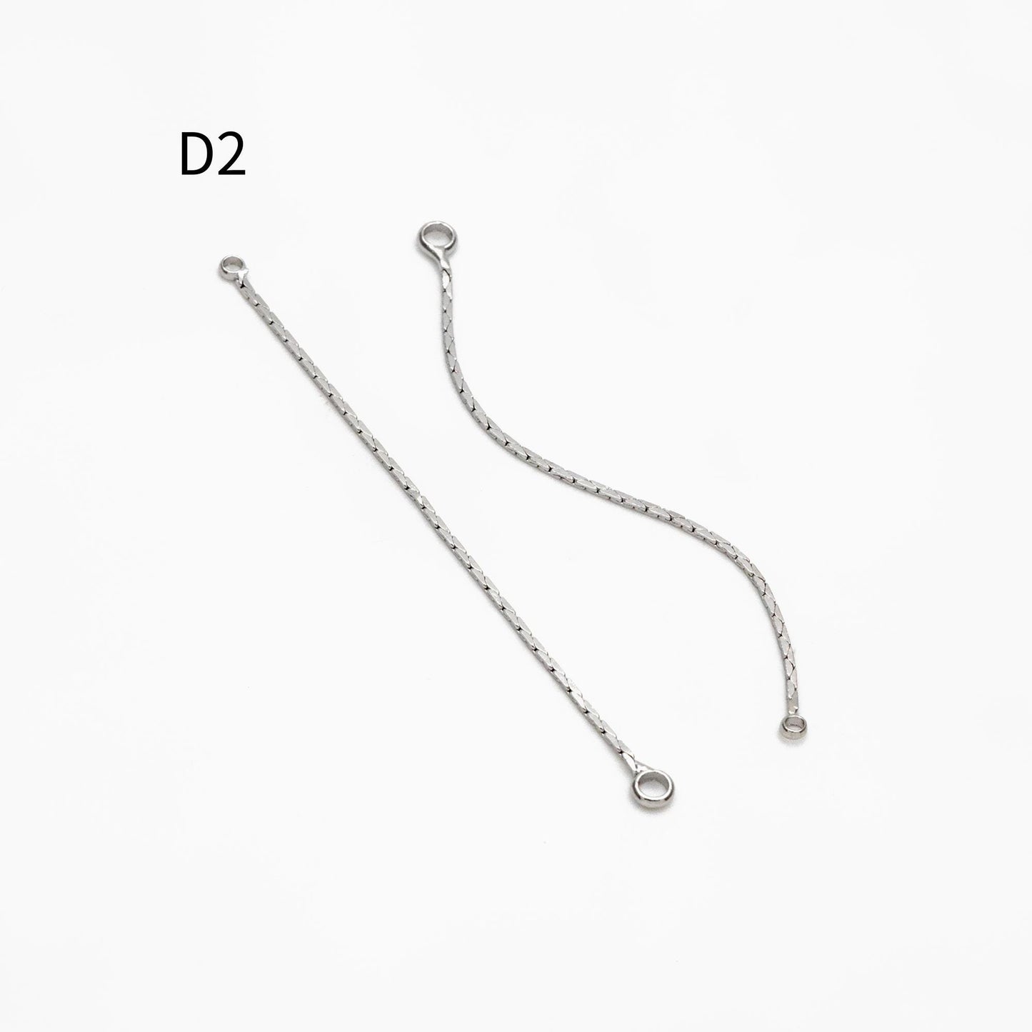 10pcs Gold/ Silver Tassel Charms, Tassel Connectors with Jump Rings (GB-244)