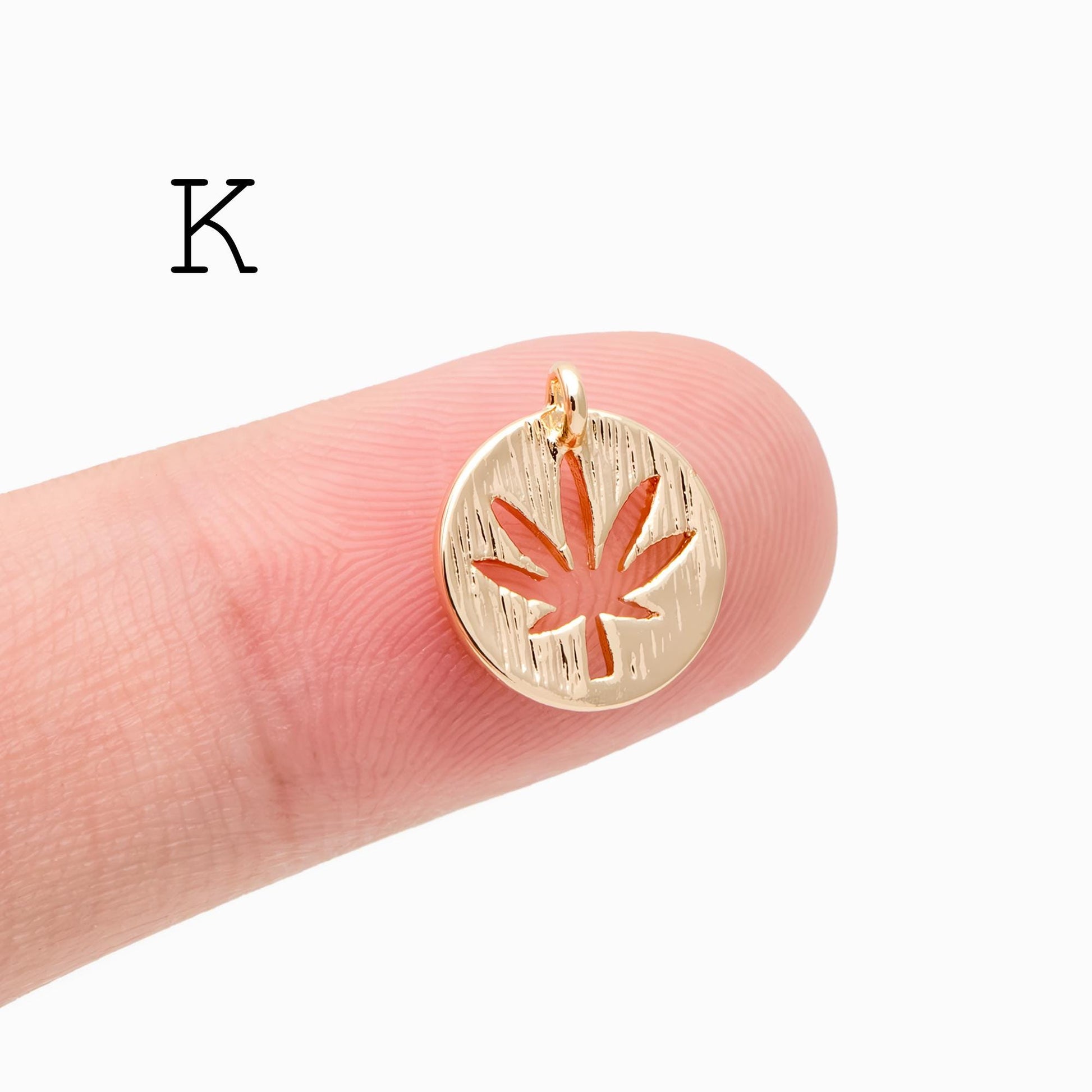 4pcs CZ Pave Gold/ Silver tone Flower Charm Pendants , Real Gold/ Rhodium plated Brass Earring charms, Color Not Easily Tarnish (GB-321)