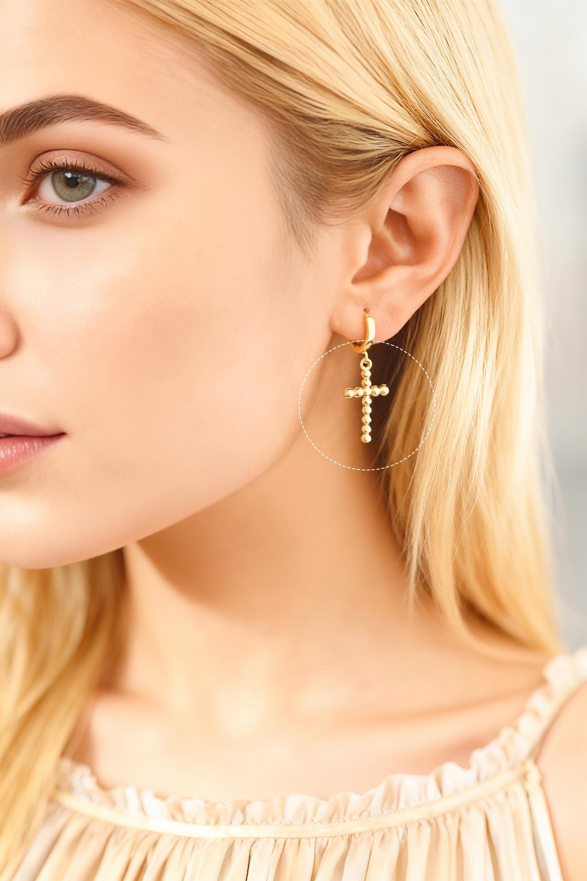 4pcs Cross Charm, Tiny Cross Charm, Cross Pendant, Cross Necklace Charm(GB-2731)