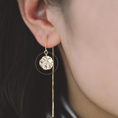 4pcs Gold Whale Tail Charms , Real Gold plated Brass, Mermaid Tail Pendants (GB-1156)