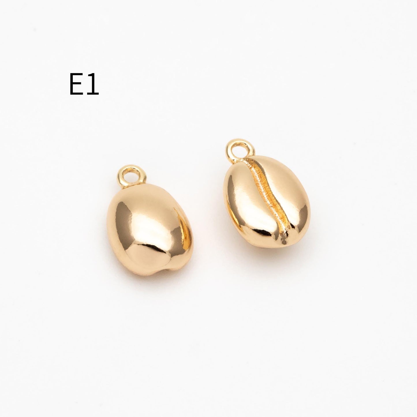 10pcs Gold/ Silver Nut Charms , 18K Gold/ Rhodium plated Brass, Jewelry Making, Diy Material, Jewelry Supplies (GB-4589)