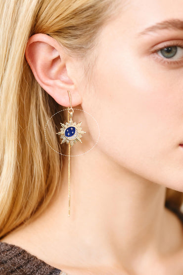 4pcs CZ Pave Enamel Gold Sun Moon and Star Charms, 18K Gold plated Brass, Jewelry Making, Diy Material, Jewelry Supplies (GB-2991-J)