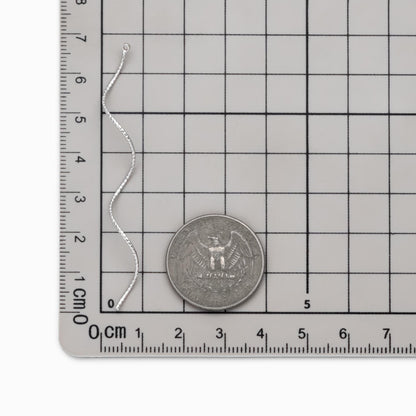 10pcs Silver Tone Twist Bar Pendants 67mm, Earring Component Charms (GB-4720)