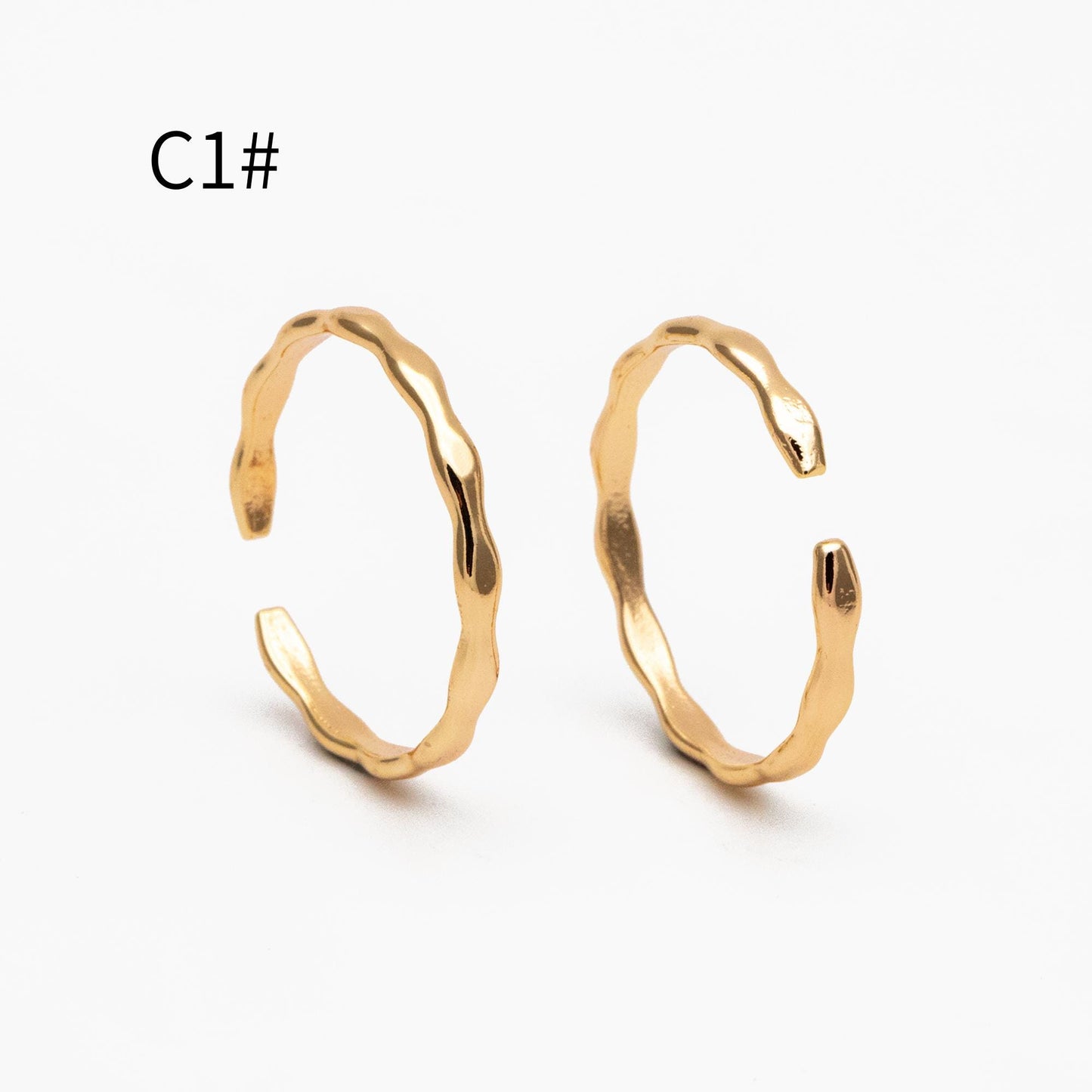 4pcs Gold/ Silver Ring, Everyday Ring, Modern Style Ring, Fashion Rings, Dainty Rings (#JZ-018)