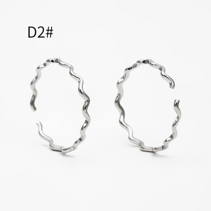 4pcs Gold CZ Pave Knuckle ring, Chain rings, Midi rings, Mid finger ring (#GB-2115)