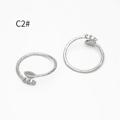 4pcs Gold Bamboo Ring, Finger Ring, Everyday Ring, Modern Style Ring, Fashion Rings, Dainty Rings (#GB-4051)