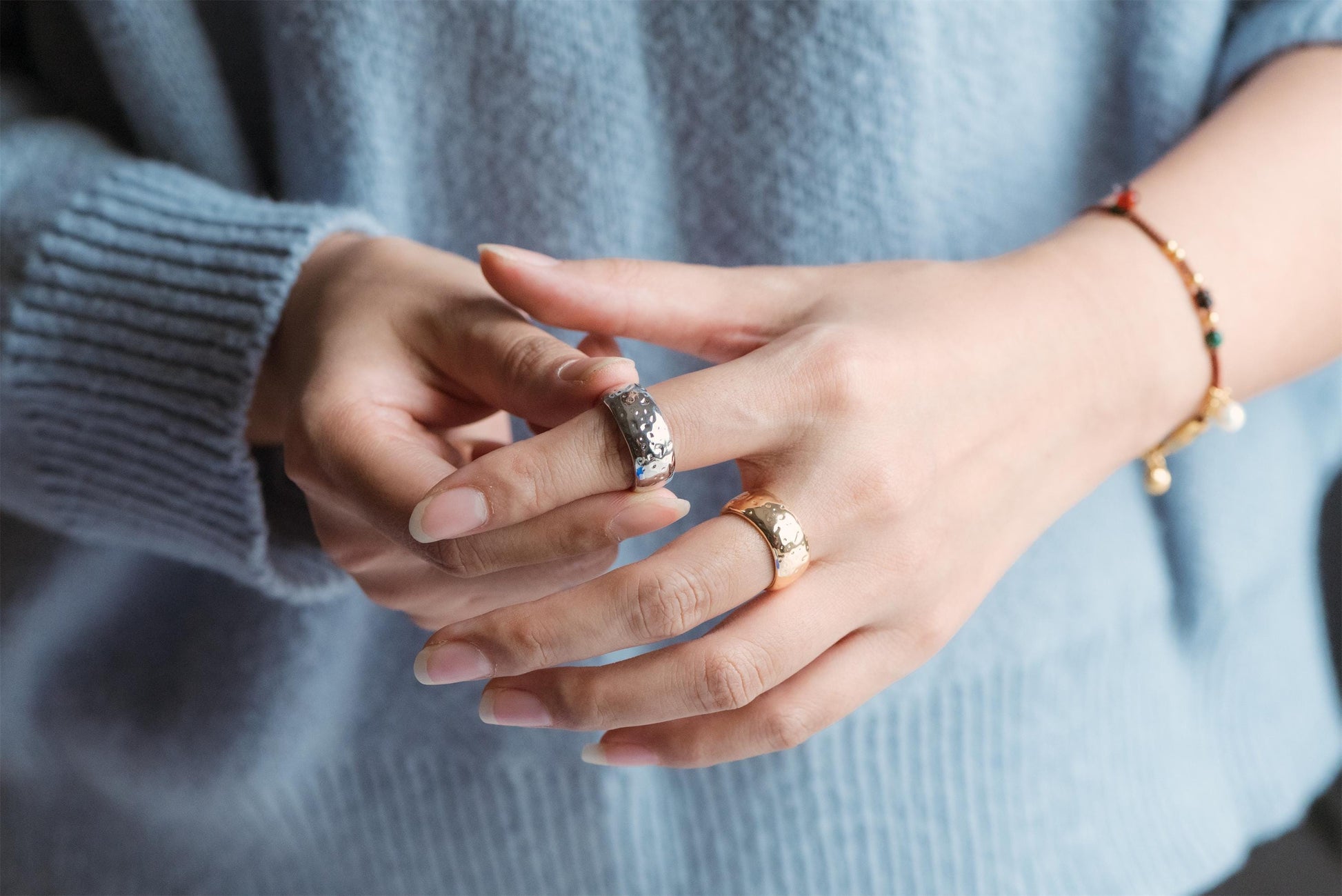 4pcs Gold Finger Ring, Everyday Ring, Modern Style Ring, Fashion Rings, minimalist ring (#GB-2670)