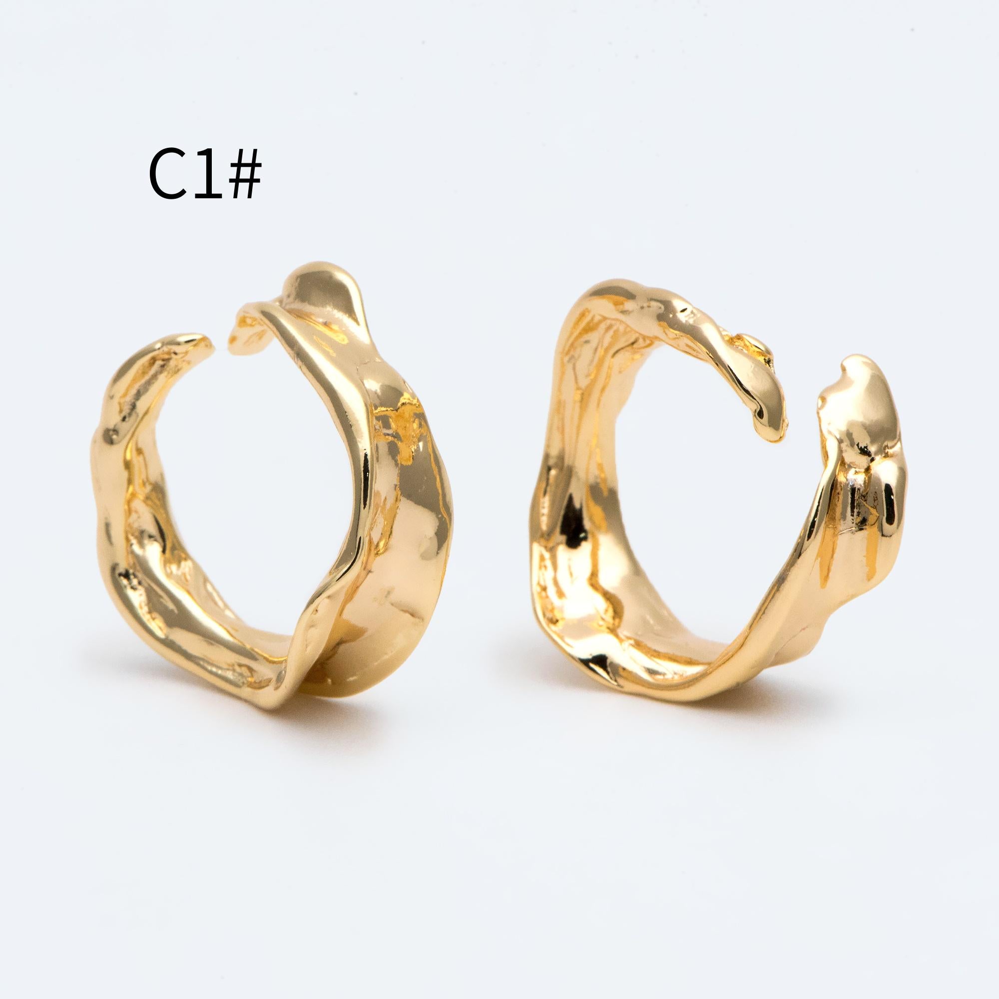 4pcs Gold Finger Ring, Everyday Ring, Modern Style Ring, Fashion Rings, minimalist ring (#JZ-031)