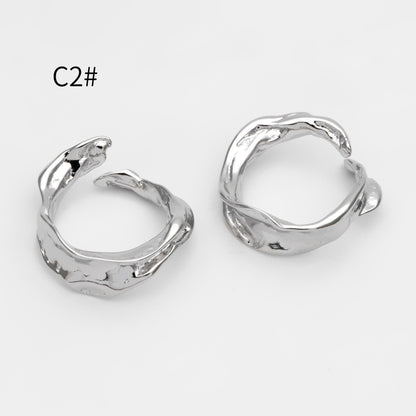 4pcs Gold Finger Ring, Everyday Ring, Modern Style Ring, Fashion Rings, minimalist ring (#JZ-031)