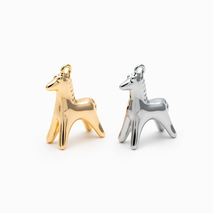 10pcs 2026 Year of the Horse Pendant, Chinese Zodiac Horse (GB-4747)