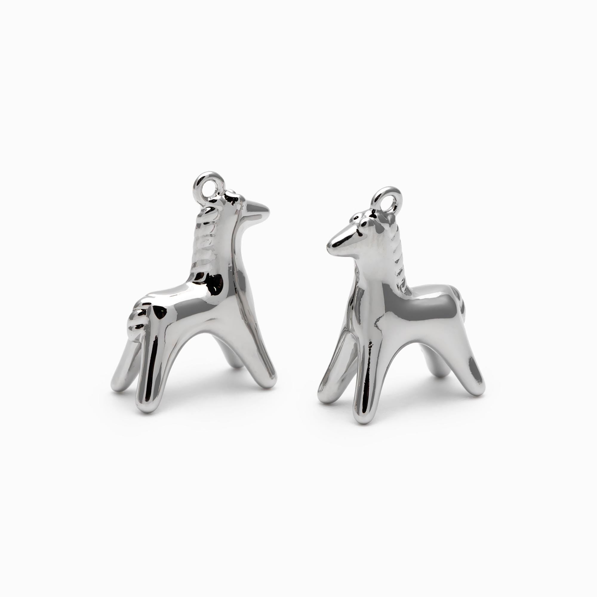 10pcs 2026 Year of the Horse Pendant, Chinese Zodiac Horse (GB-4747)