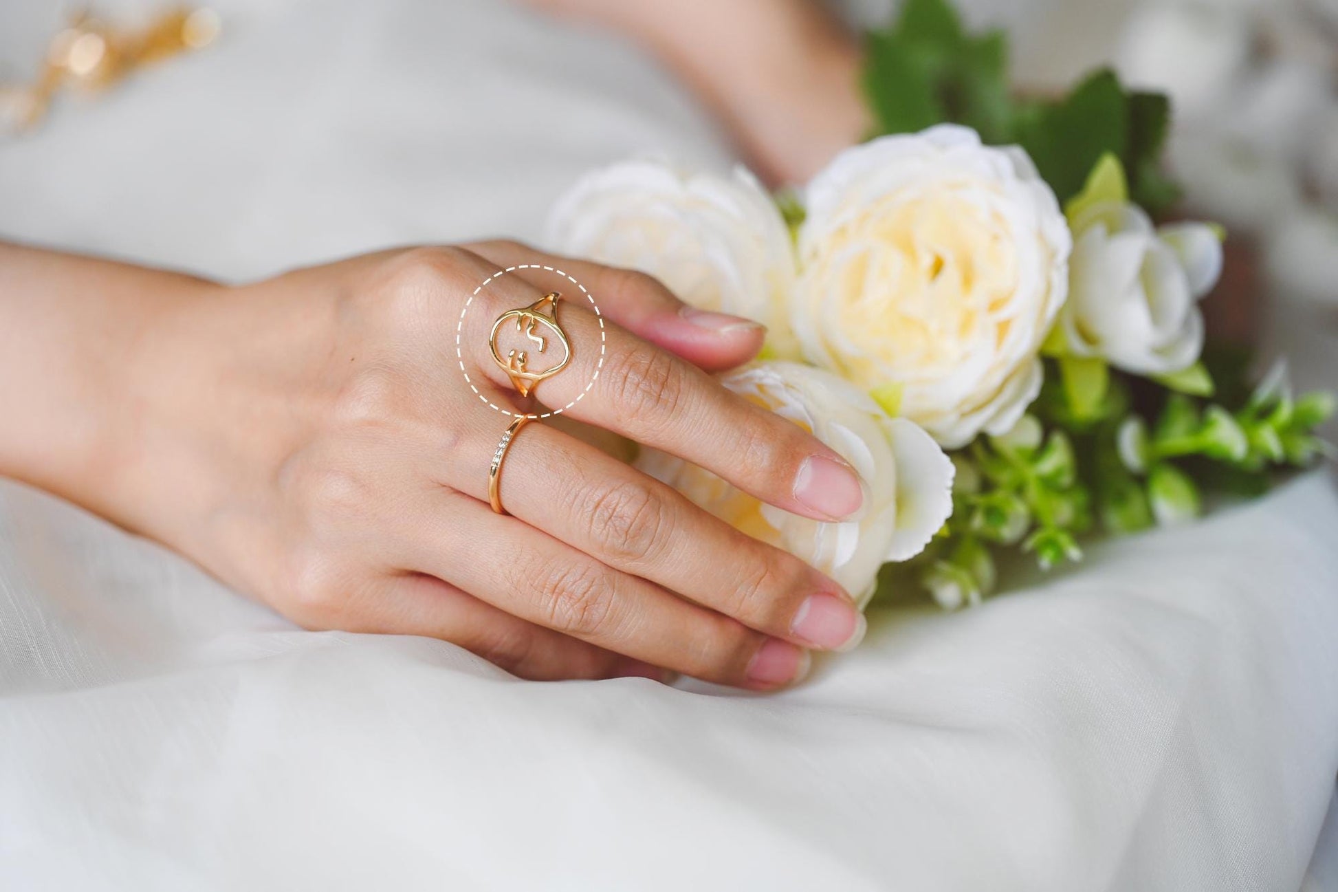 4pcs Gold/ Silver Double Band Triangle Ring, Everyday Ring, Fashion Rings, Dainty Rings, Adjustable Ring (#GB-4167)