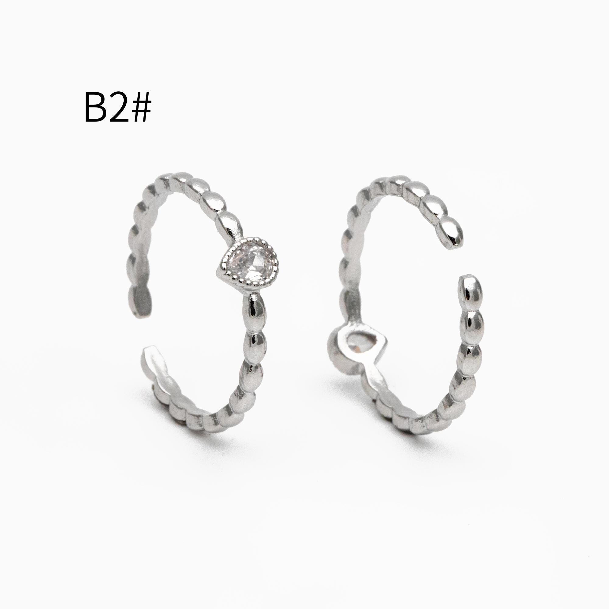 4pcs Gold/ Silver Minimalist Ring, Finger Ring, Everyday Ring, Modern Style Ring, Fashion Rings, Dainty Rings (#JZ-022)