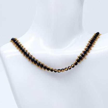 Green Crystal Glass Bead Chain 7mm, Unplated Brass Designer Chain (#LK-032-1)/ 1 Meter=3.3ft