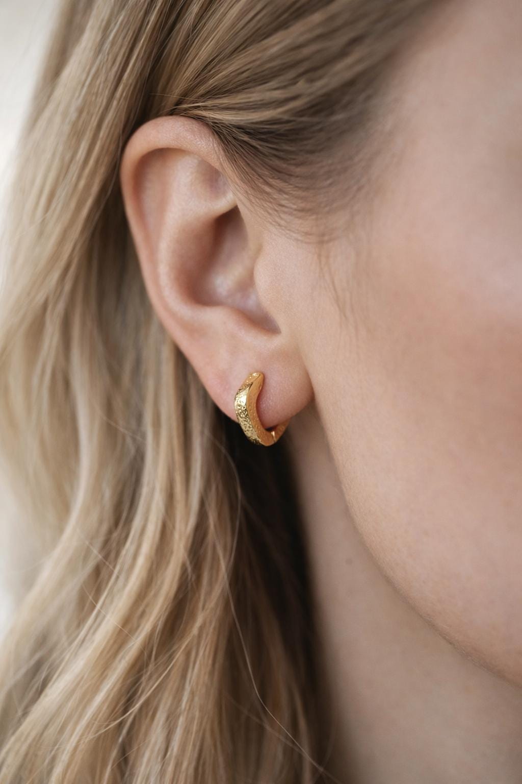 4pcs Gold/ Silver Tone Rhombus Earrings, 18K Gold/ Rhodium plated Brass, Huggie Earrings, Minimalist Earrings (GB-4735)