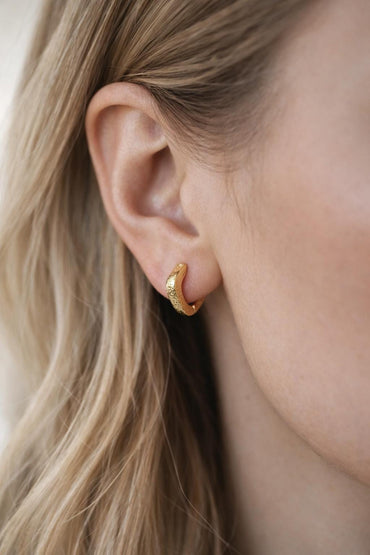 4pcs Gold/ Silver Tone Rhombus Earrings, 18K Gold/ Rhodium plated Brass, Huggie Earrings, Minimalist Earrings (GB-4735)