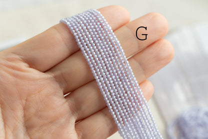 2mm Colorful Zircon Faceted Beads, Tiny Gemstone Beads, Natural Stone Beads for Jewelry Bracelet Making DIY, Full 14.5 Inch Strands (TR-008)