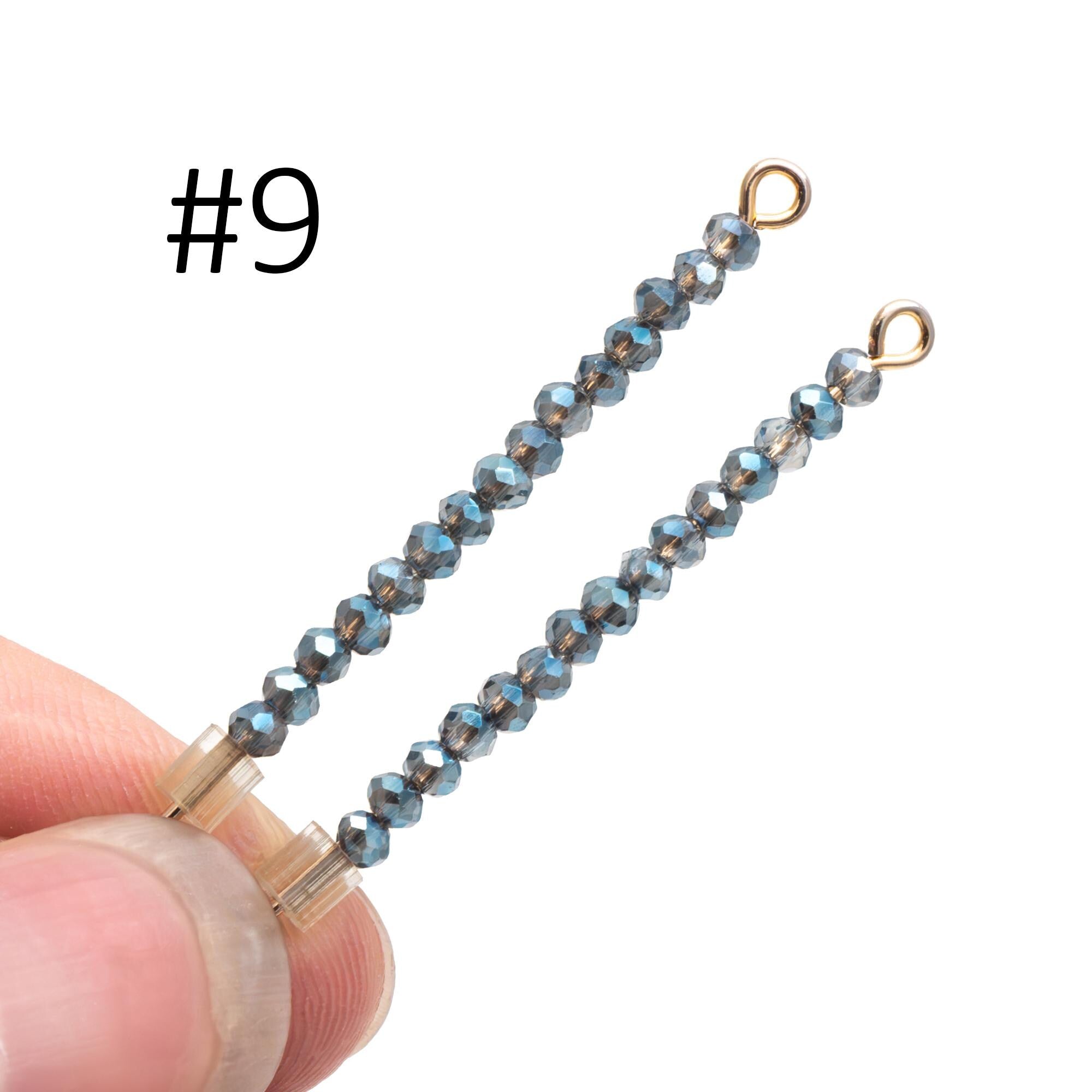150 beads Crystal Faceted Rondelle Beads 2mm, Tiny Size Glass Spacer Beads-(BZ02)