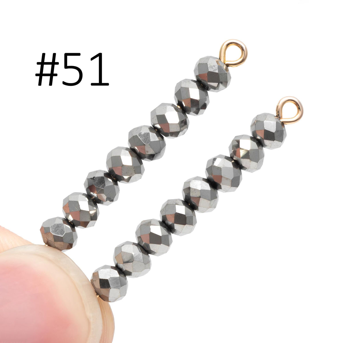 Crystal Rondelle 3x4mm, Glass Faceted Beads, 120 beads (BZ04)