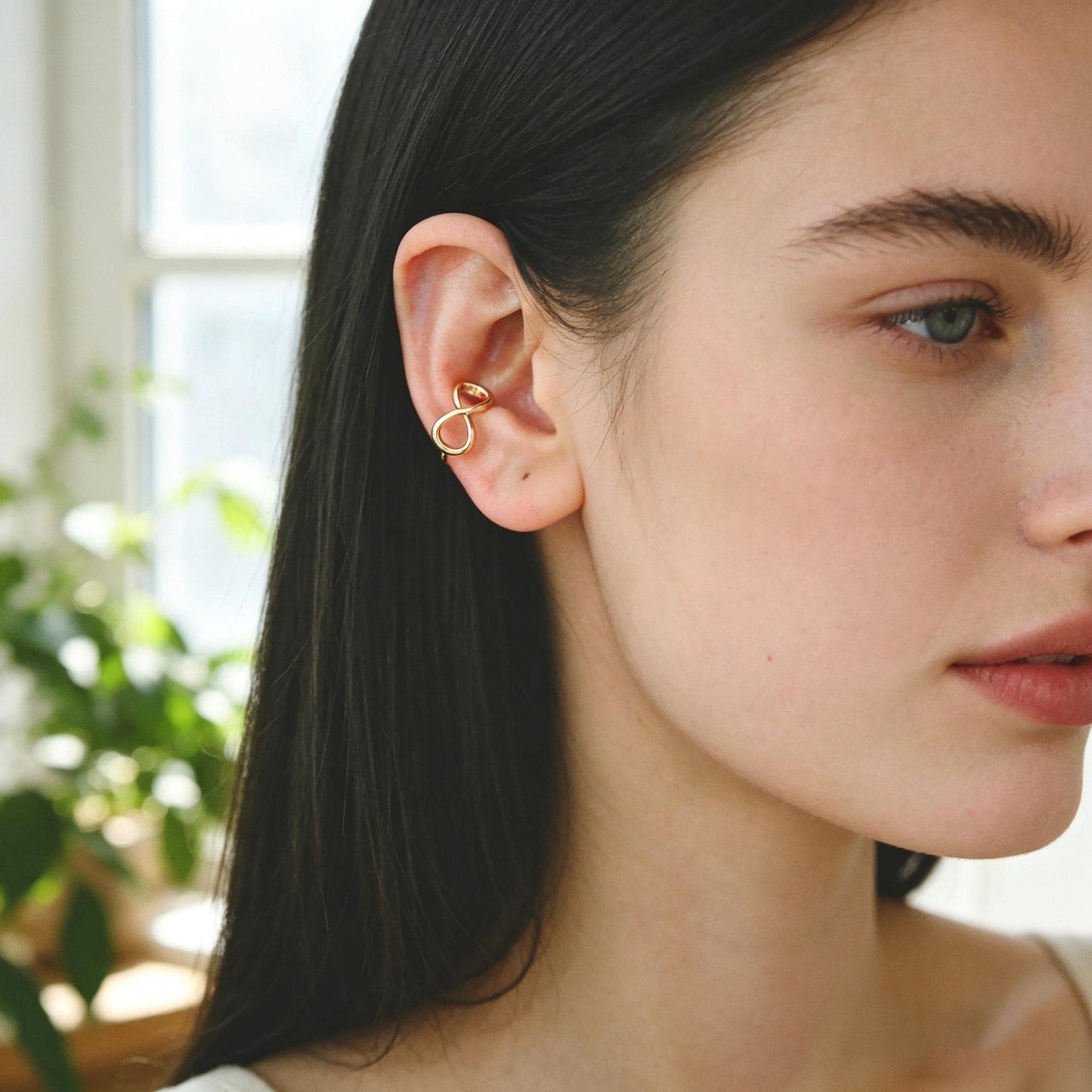 10pcs Gold Ear Cuff, Cartilage Ear Cuff, Gold Plated Ear Cuff, Knot Ear Cuff, Cartilage Earrings (GB-2121)
