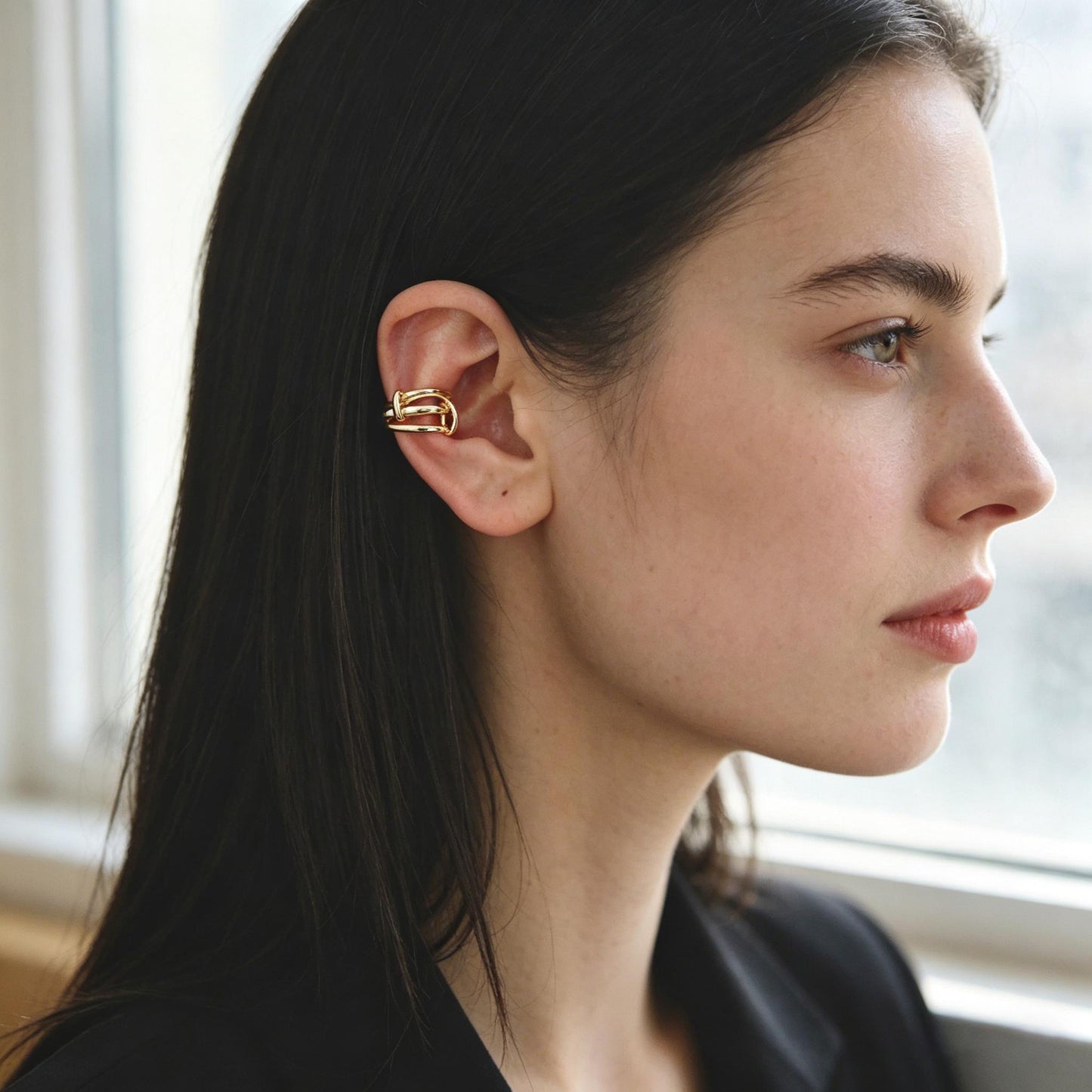 10pcs Gold Ear Cuff, Cartilage Ear Cuff, Gold Plated Ear Cuff, Knot Ear Cuff, Cartilage Earrings (GB-2121)