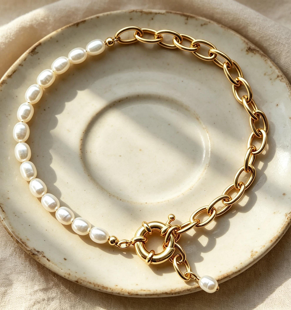 4pcs Gold/ Silver Sailor Clasp,Round Clasp,Sailor Clasp for DIY Jewelry Making Supply (GB-4777)