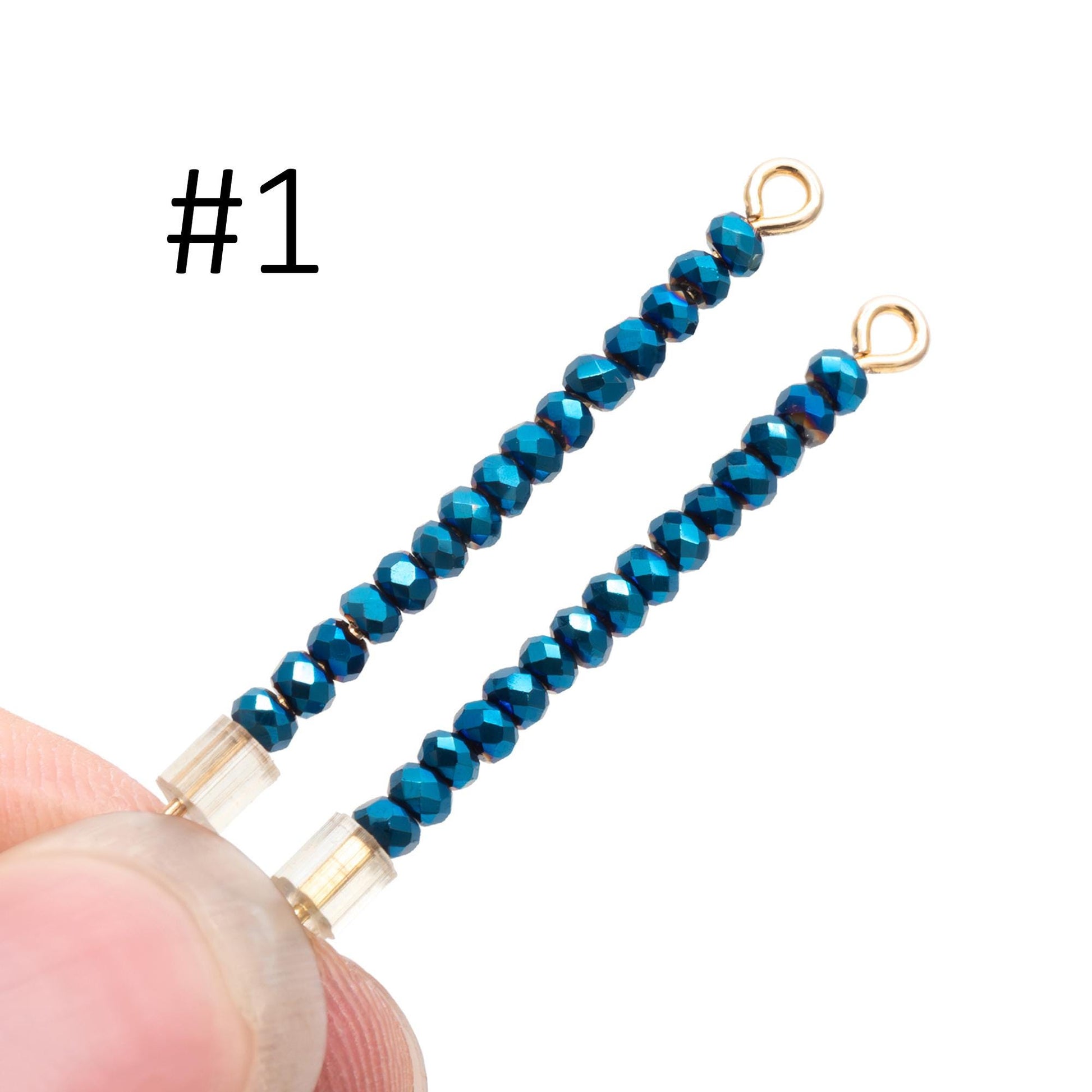 150 beads Crystal Faceted Rondelle Beads 2mm, Tiny Size Glass Spacer Beads-(BZ02)