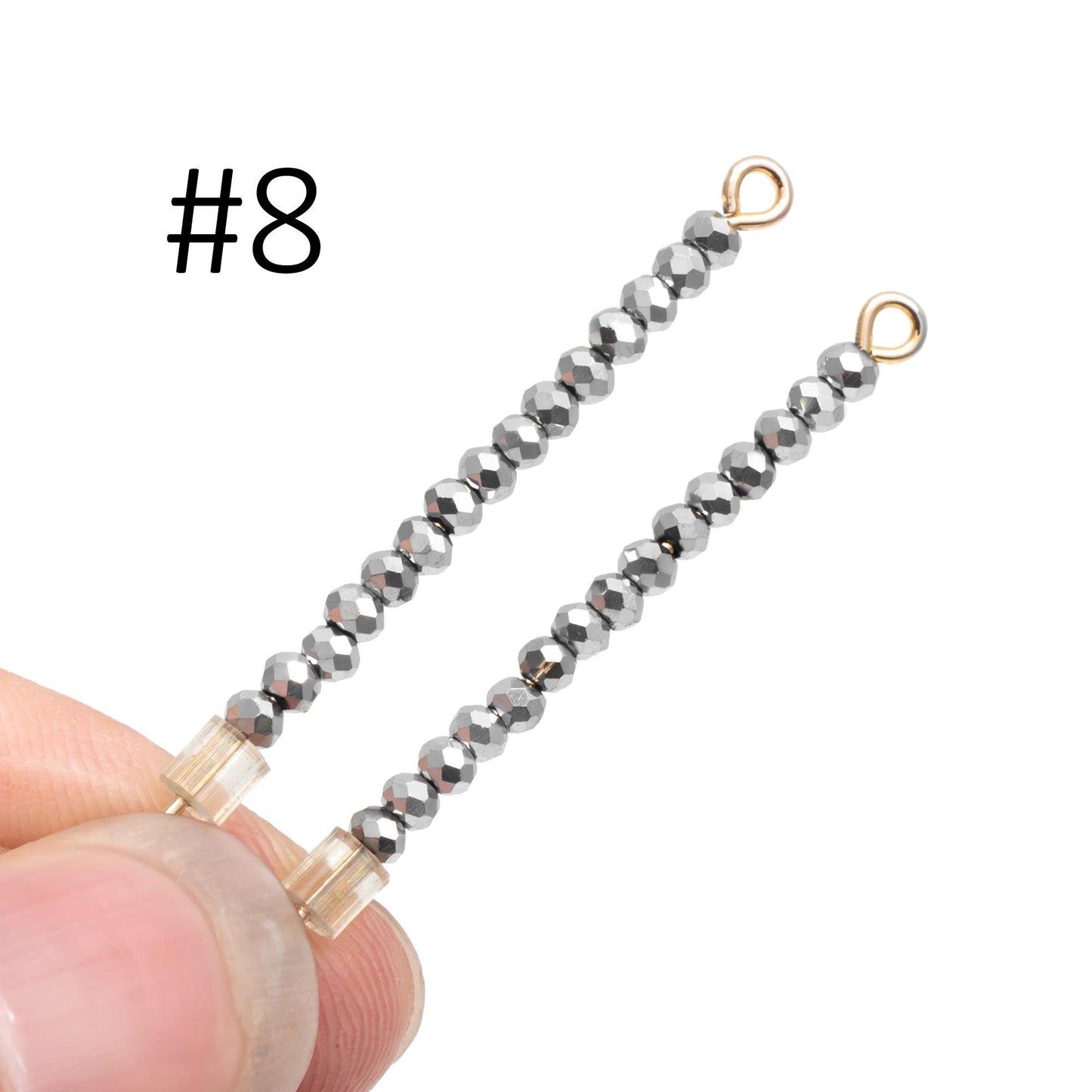 150 beads Crystal Faceted Rondelle Beads 2mm, Tiny Size Glass Spacer Beads-(BZ02)
