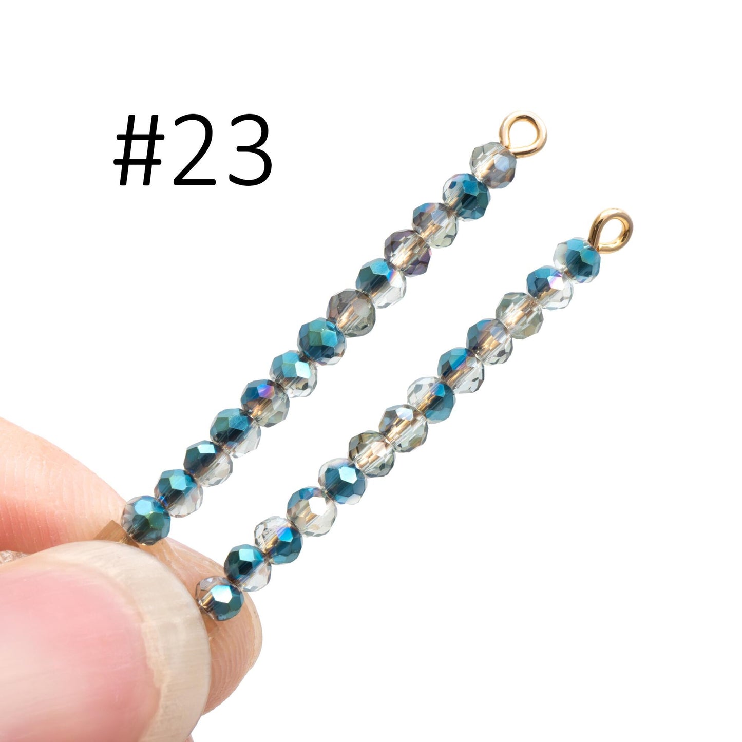 Crystal Glass Rondelle Faceted beads 3mm, You Choose Colors (#BZ99) (A set of 140 beads)