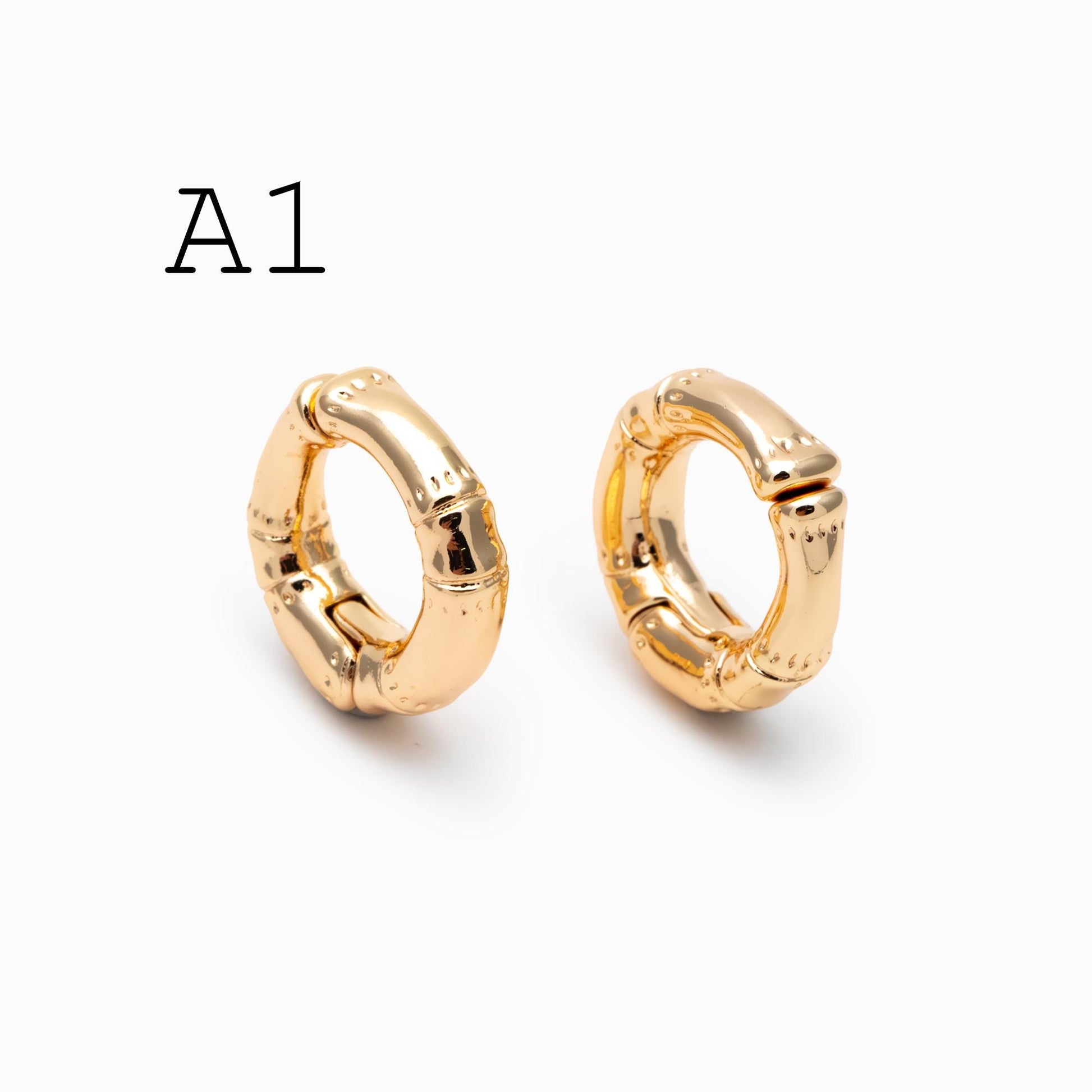 4pcs Gold/ Silver Tone Ear Cuff, Minimalist Cartilage Earrings, Dainty Clip On Earrings (GB-4579)