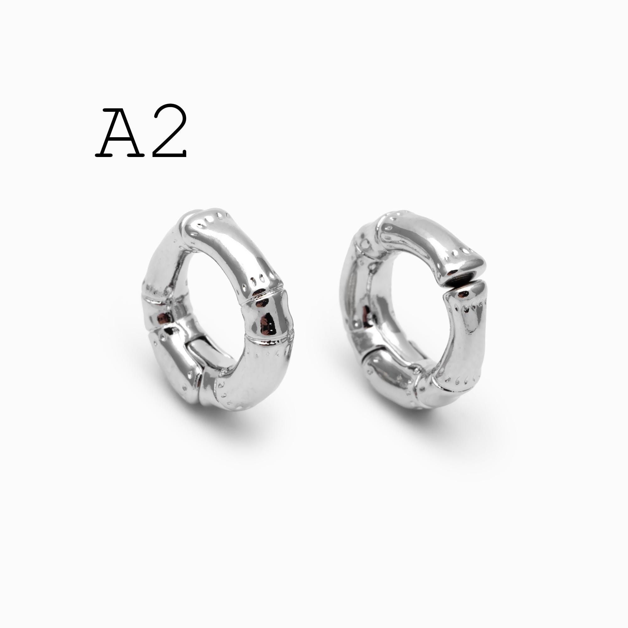 4pcs Gold/ Silver Tone Ear Cuff, Minimalist Cartilage Earrings, Dainty Clip On Earrings (GB-4579)