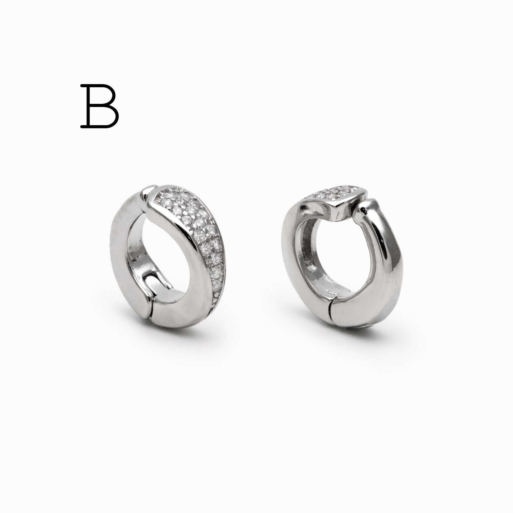 4pcs Gold/ Silver Tone Ear Cuff, Minimalist Cartilage Earrings, Dainty Clip On Earrings (GB-4579)