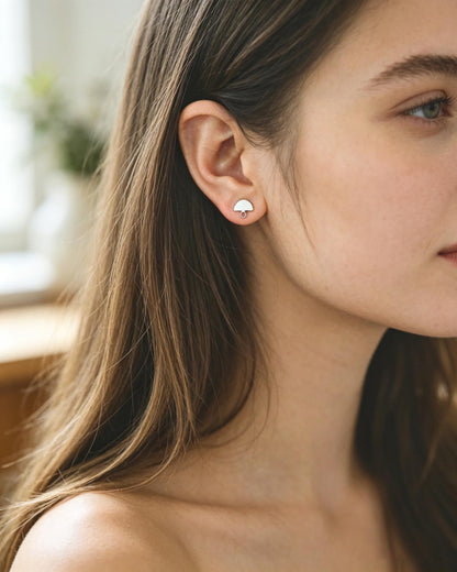 10pcs Gold/ Silver tone Geometric Earrings, 18K Gold/ Rhodium plated Brass, Minimalist Earring Components (GB-624)