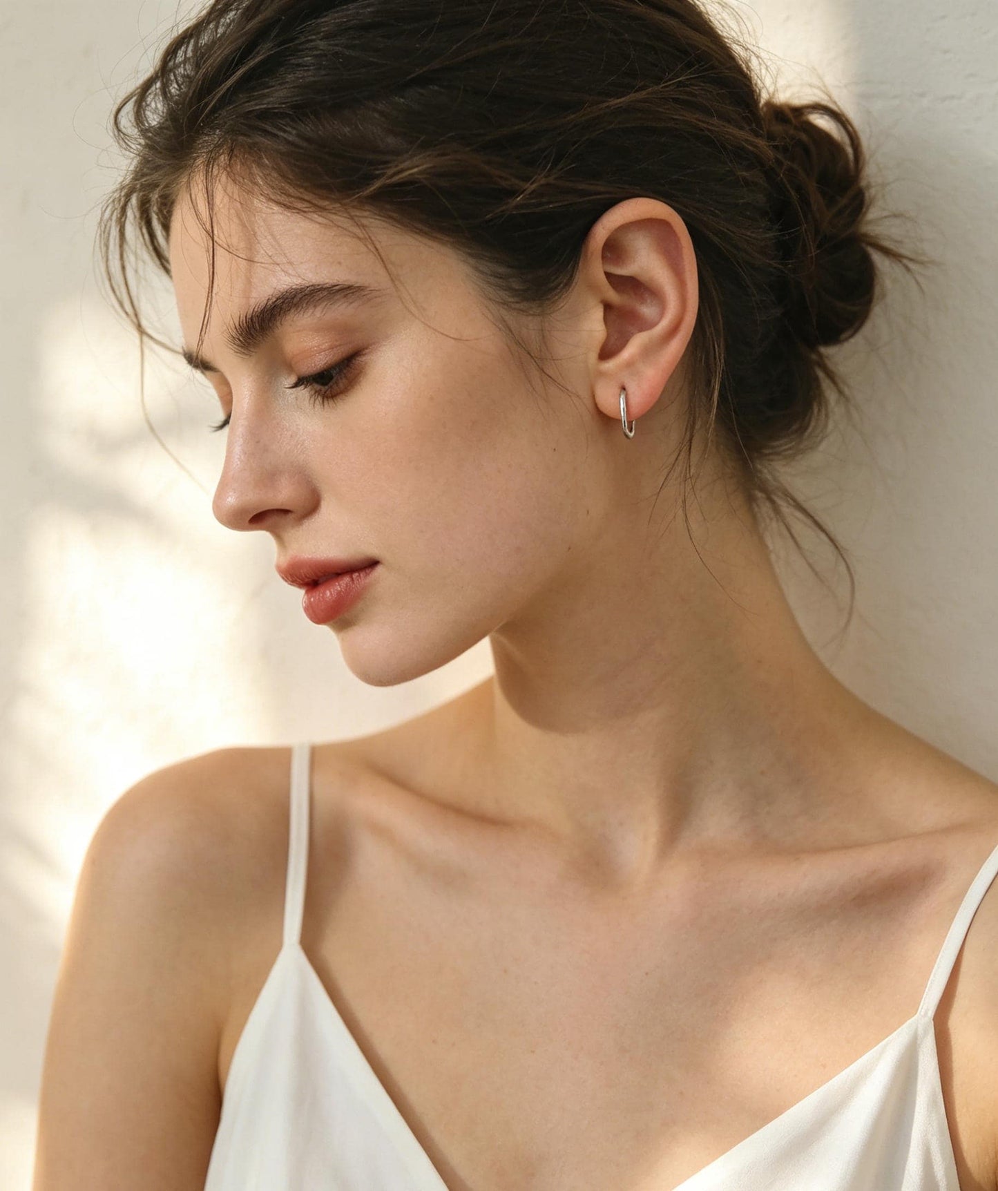 10pcs Gold/ Silver tone Oval Leverback Ear Hooks 14x10mm, Gold/ Rhodium plated on Brass, Earring Hoop Components (GB-1656)