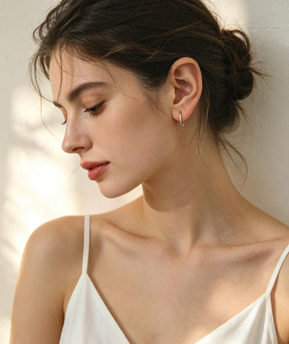 10pcs Gold/ Silver tone Oval Leverback Ear Hooks 14x10mm, Gold/ Rhodium plated on Brass, Earring Hoop Components (GB-1656)