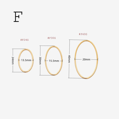 10pcs Gold/ Silver/ Rose Gold Teardrop Link Connector Charms 32/ 38mm, Gold/ Rhodium plated Brass Geometric Shape Pendants (GB-097)