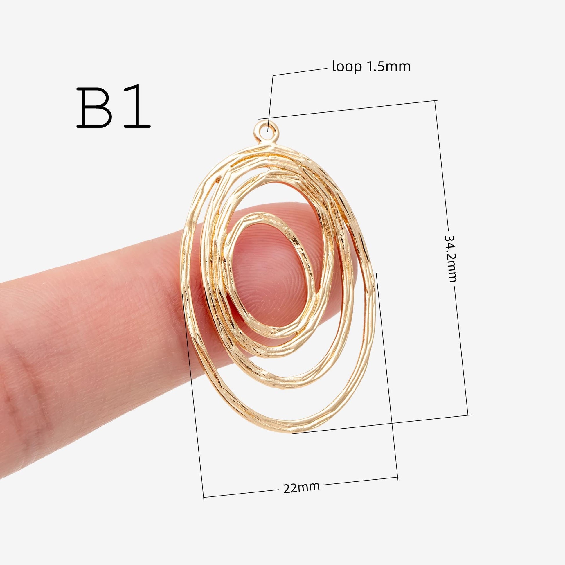 10pcs Spiral Jewelry Findings, Abstract Swirl Stud Earrings & Pendant Charms, Gold Silver Plated Components for DIY Jewelry Making (GB-1066)