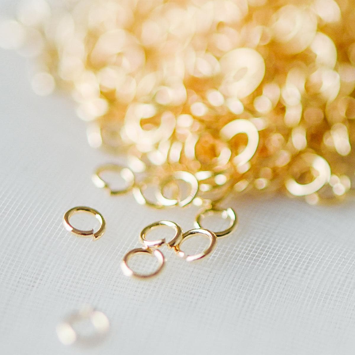200pcs Silver tone Open Jump Rings, Rhodium plated Stainless Steel Split Rings, 2.5/ 3/ 5mm by 0.4mm Thin Loop, Connect Tiny Chain (#GB-246)