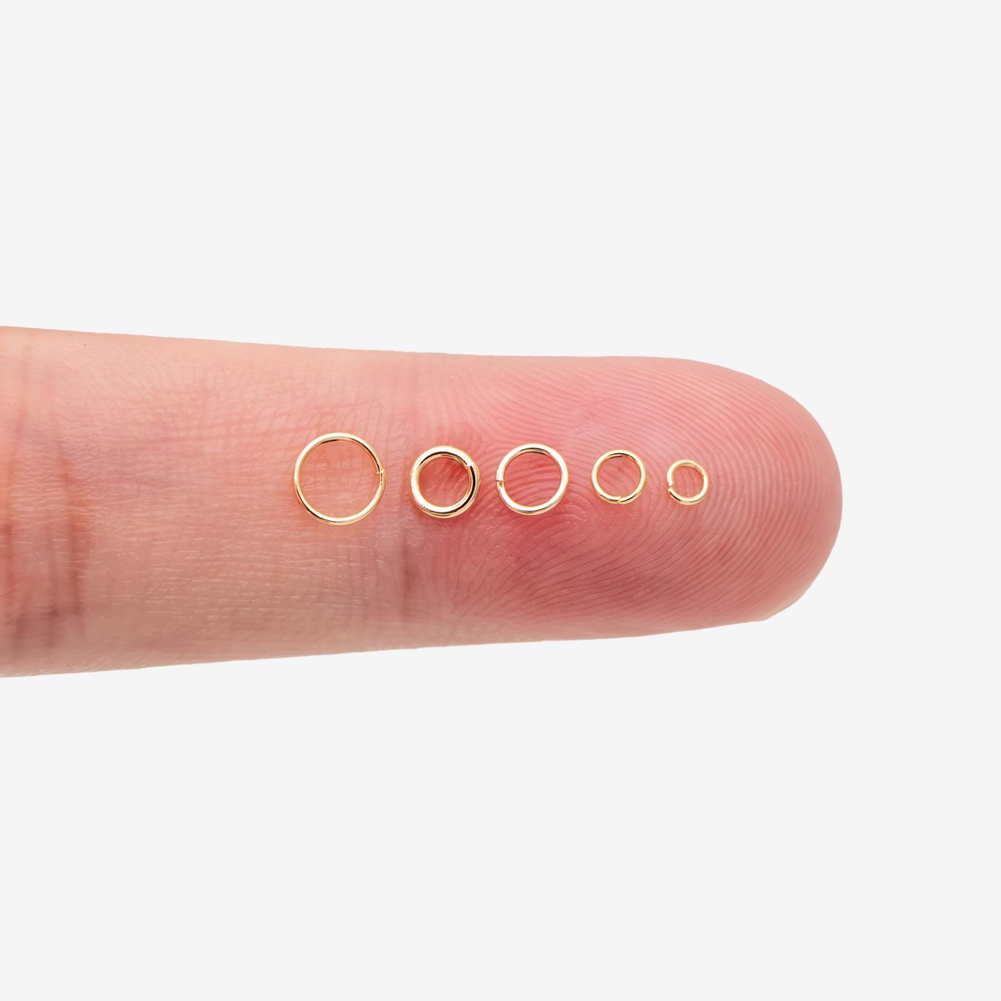200pcs Silver tone Open Jump Rings, Rhodium plated Stainless Steel Split Rings, 2.5/ 3/ 5mm by 0.4mm Thin Loop, Connect Tiny Chain (#GB-246)