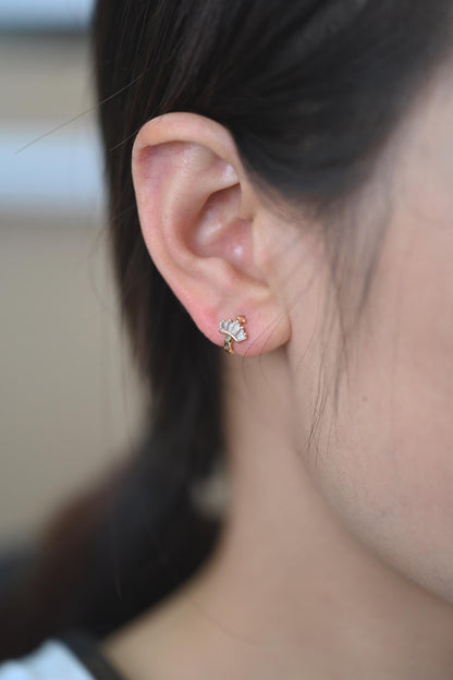 4pcs Gold Tiny Cartilage Hoop Earrings, Tragus Hoop, Rook Hoop, Helix Hoop, Cartilage Hoop, Cartilage Clicker Hoop (GB-3474)