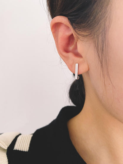 10pcs Gold Ear Posts with Loops, 18K Gold Plated Brass, Square Triangle Rhombus Round, Geometric Stud Earring Components (GB-494)